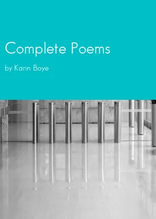 Complete Poems by Karin Boye pdf Book