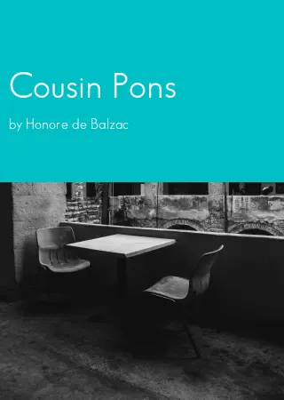 Cousin Pons by Honore de Balzac pdf Book