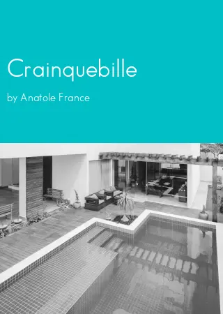 Crainquebille by Anatole France pdf Book