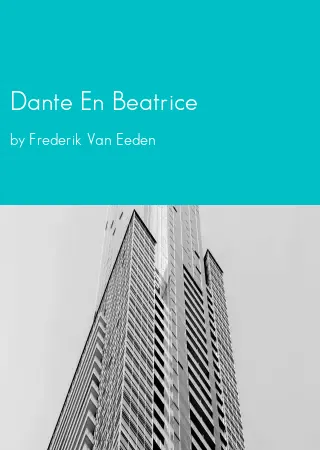 Dante En Beatrice by Frederik Van Eeden pdf Book