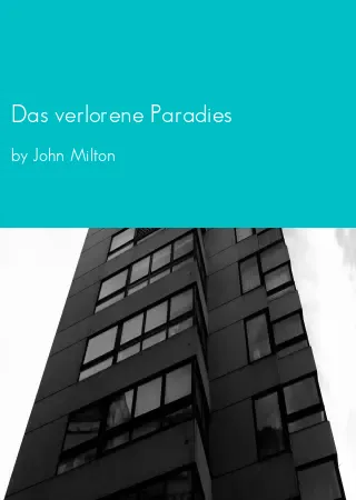 Das verlorene Paradies by John Milton pdf Book