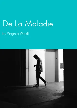 De La Maladie by Virginia Woolf pdf Book