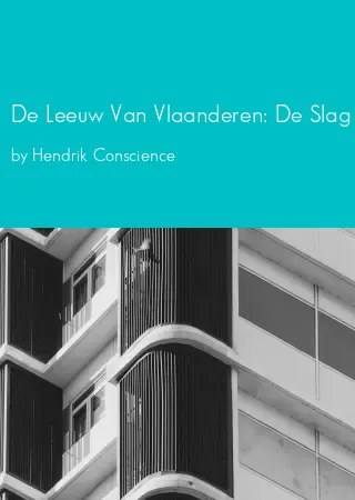 De Leeuw Van Vlaanderen: De Slag Der Gulden Sporen by Hendrik Conscience pdf Book