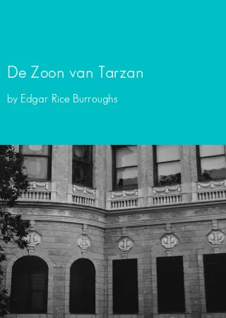 De Zoon van Tarzan by Edgar Rice Burroughs pdf Book