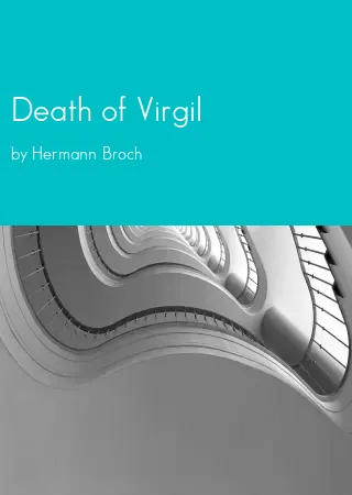 Death of Virgil by Hermann Broch pdf Book