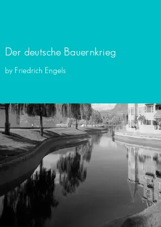 Der deutsche Bauernkrieg by Friedrich Engels pdf Book