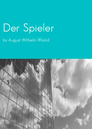 Der Spieler by August Wilhelm Iffland pdf Book