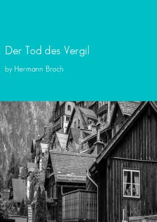 Der Tod des Vergil by Hermann Broch pdf Book