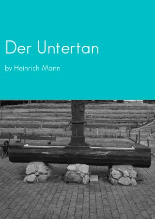 Der Untertan by Heinrich Mann pdf Book