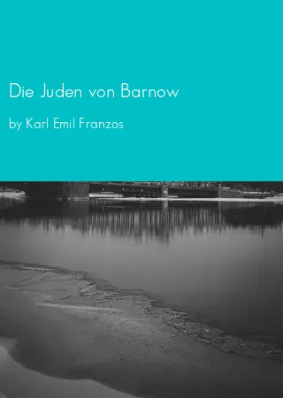 Die Juden von Barnow by Karl Emil Franzos pdf Book