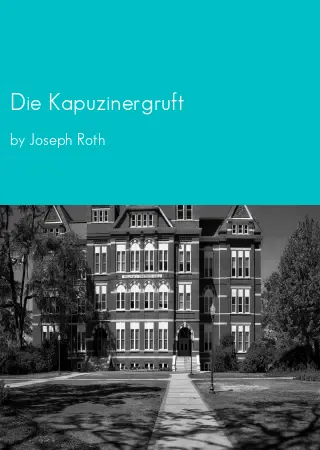 Die Kapuzinergruft by Joseph Roth pdf Book