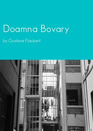 Doamna Bovary by Gustave Flaubert pdf Book