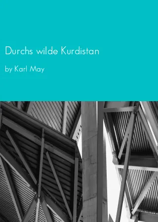 Durchs wilde Kurdistan by Karl May pdf Book