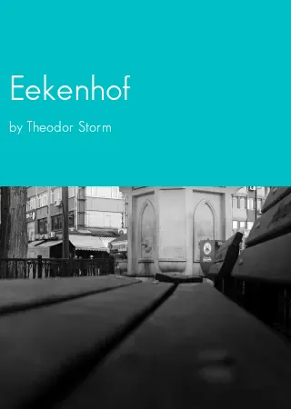 Eekenhof by Theodor Storm pdf Book