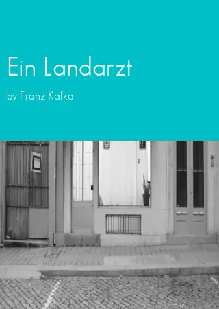 Ein Landarzt by Franz Kafka pdf Book