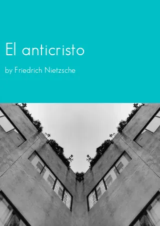 El anticristo by Friedrich Nietzsche pdf Book