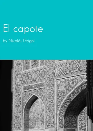 El capote by Nikolái Gógol pdf Book