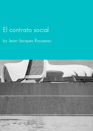 El contrato social by Jean-Jacques Rousseau pdf Book