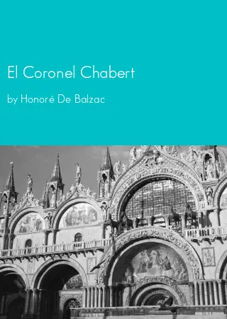 El Coronel Chabert by Honoré De Balzac pdf Book