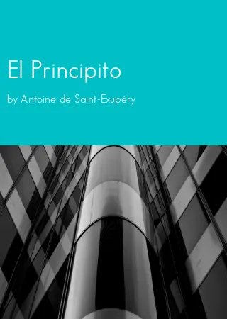 El Principito by Antoine de Saint-Exupéry pdf Book