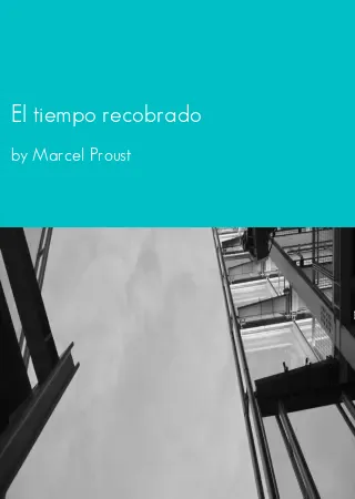 El tiempo recobrado by Marcel Proust pdf Book