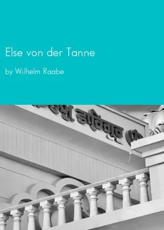 Else von der Tanne by Wilhelm Raabe pdf Book