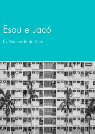 Esaú e Jacó by Machado de Assis pdf Book