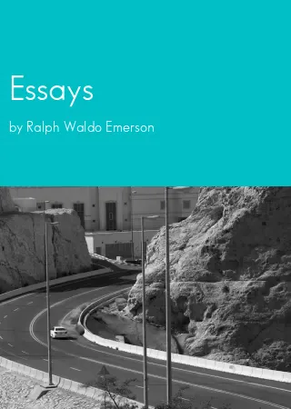 Essays by Ralph Waldo Emerson pdf Book