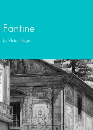 Fantine by Victor Hugo pdf Book