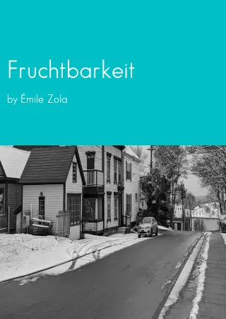 Fruchtbarkeit by Émile Zola pdf Book