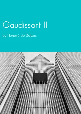 Gaudissart II by Honoré de Balzac pdf Book