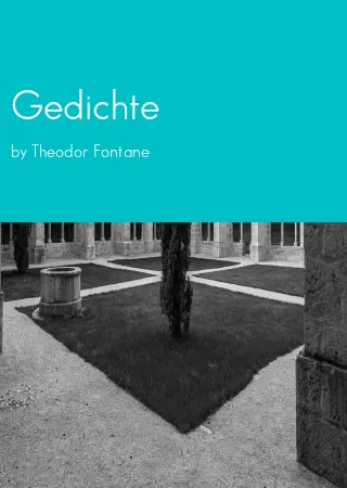 Gedichte by Theodor Fontane pdf Book