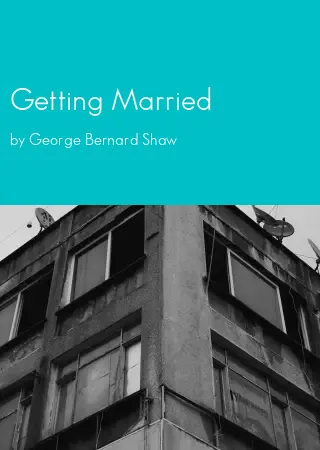 Getting Married by George Bernard Shaw pdf Book