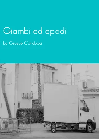 Giambi ed epodi by Giosuè Carducci pdf Book