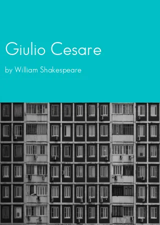 Giulio Cesare by William Shakespeare pdf Book