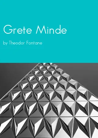 Grete Minde by Theodor Fontane pdf Book