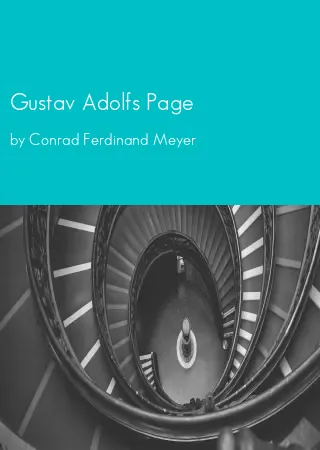 Gustav Adolfs Page by Conrad Ferdinand Meyer pdf Book