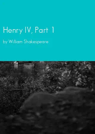 Henry IV, Part 1 by William Shakespeare pdf Book