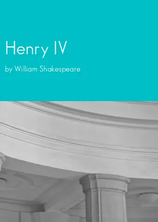 Henry IV by William Shakespeare pdf Book