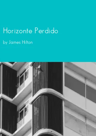 Horizonte Perdido by James Hilton pdf Book