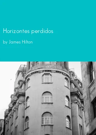 Horizontes perdidos by James Hilton pdf Book