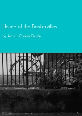 Hound of the Baskervilles by Arthur Conan Doyle pdf Book