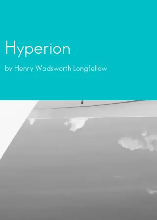 Hyperion by Henry Wadsworth Longfellow pdf Book