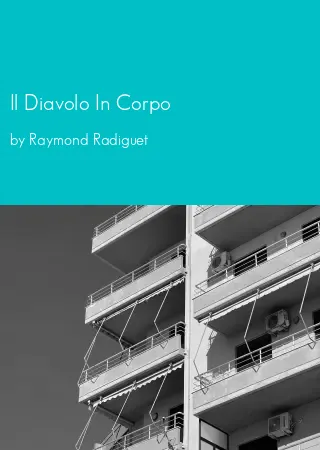 Il Diavolo In Corpo by Raymond Radiguet pdf Book