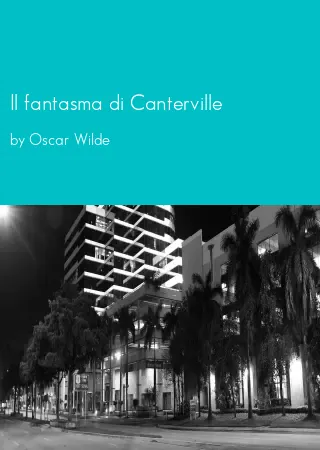 Il fantasma di Canterville by Oscar Wilde pdf Book