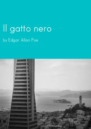 Il gatto nero by Edgar Allan Poe pdf Book