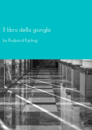 Il libro della giungla by Rudyard Kipling pdf Book