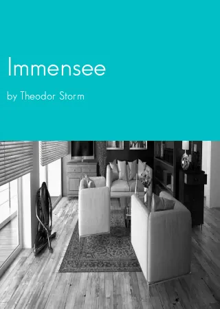 Immensee by Theodor Storm pdf Book