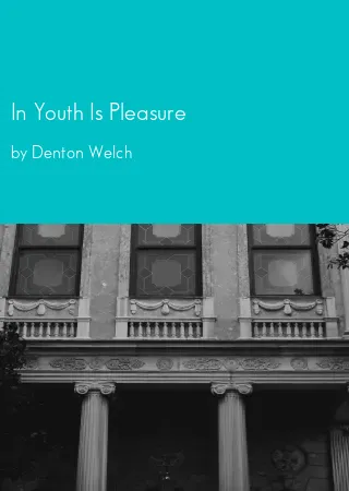 In Youth Is Pleasure by Denton Welch pdf Book