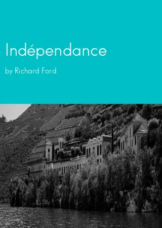 Indépendance by Richard Ford pdf Book